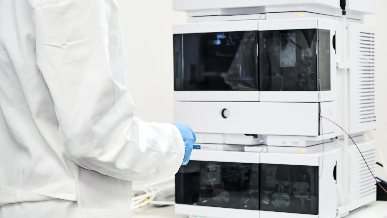 HPLC-Analysegerät im Herbavita-Labor